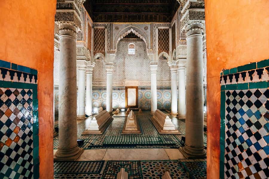 Marrakech: Bahia Palace, Saadian Tombs & Medina Walking Tour - Bahia Palace is the decorative centerpiece