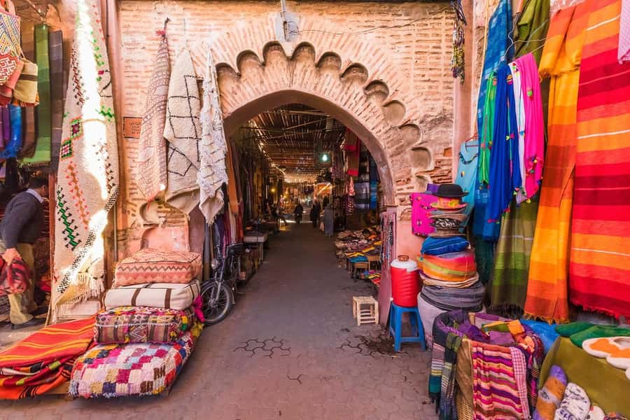 Marrakech: Ben Youssef, Secret Garden, & Souks Walking Tour - Koutoubia Mosque and the ending point