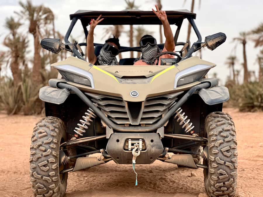 Marrakech: Buggy Adventure & Horse Riding in the Palm Grove - The switch from saddle to sandy tracks