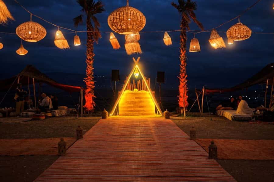 Marrakech: Camel & Quad Bike Tour with Sunset, Dinner & Show - Sunset is the strongest natural moment