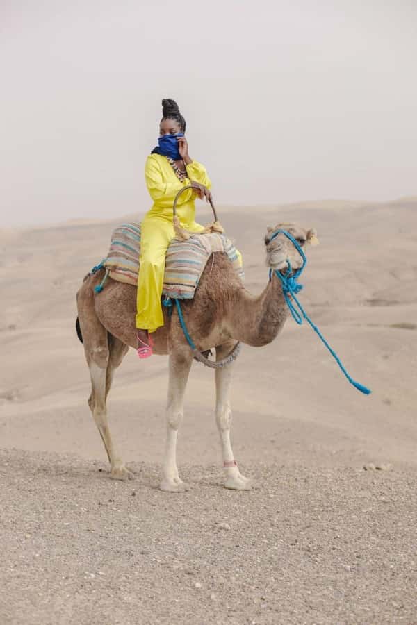 Marrakech: Camel & Quad Bike Tour with Sunset, Dinner & Show - Meeting your driver in the Marrakech Medina