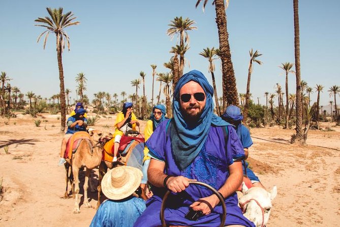 Marrakech Camel Ride Experience with Pick-up - Riding through the palm grove