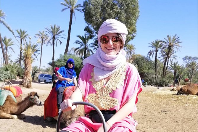 Marrakech Camel ride & Quad Bike experience in the oasis Palmeraie - Timing, weather, and group size