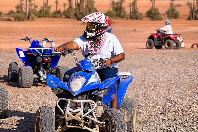 Marrakech: Camels & Quads on Sunset with Luxury Dinner, Fireshow - Dinner under the desert sky