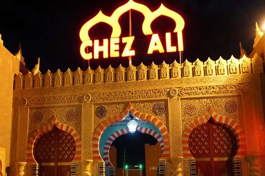 Marrakech: Chez Ali Fantasia Folklore Show & Moroccan Dinner - Dinner under the Berber-style tent