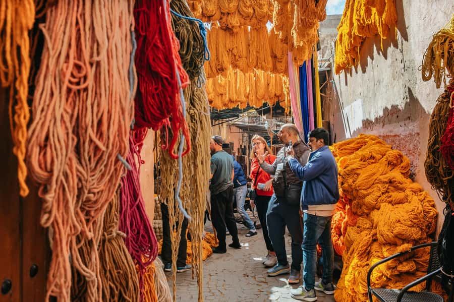 Marrakech: Colorful Medina Souks Guided Walking Tour - Learning to bargain without losing your patience