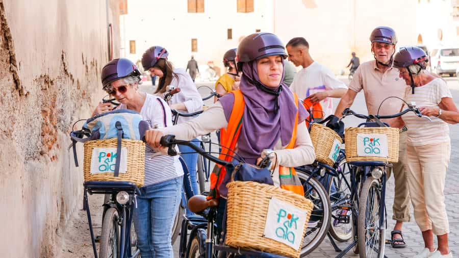 Marrakech: Cultural Bicycle Tour with Pastry and Tea - Key points to know before you ride
