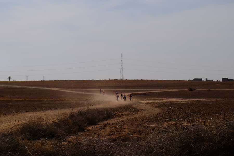Marrakech: Cycling Tour in Palm Groove with Local Breakfast - Leaving Pikala Bikes and the Medina