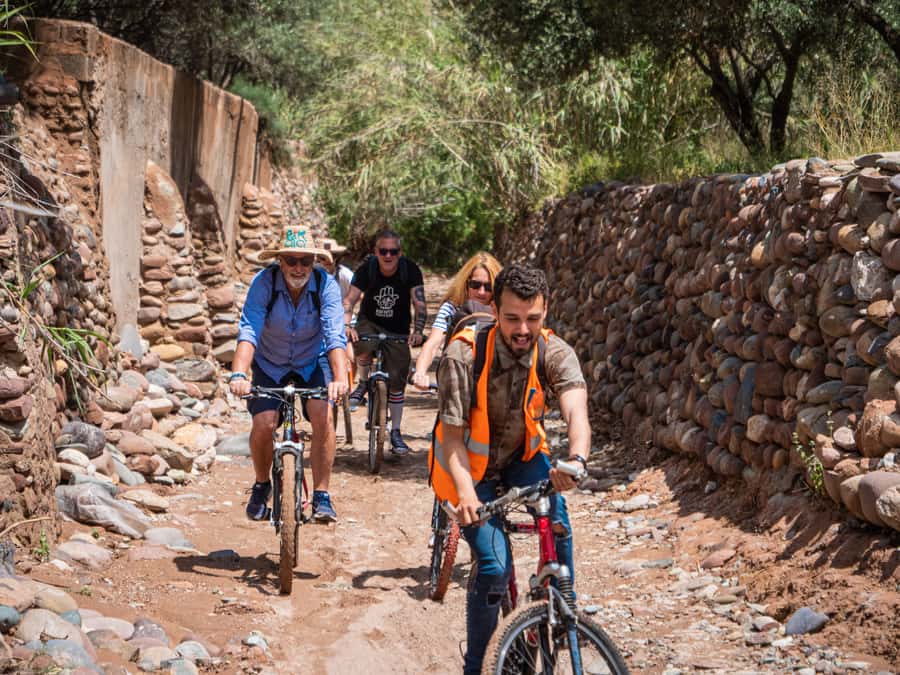 Marrakech: Cycling Tour in Palm Groove with Local Breakfast - The village oven and Moroccan bread