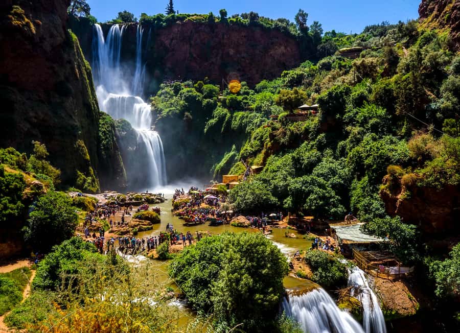 Marrakech: Day Tour to Ouzoud Waterfalls with Boat Trip - The morning pickup and long mountain road