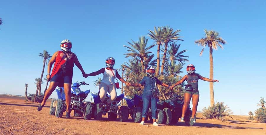Marrakech: Desert and Palm Grove Sunset Quad Tour with Tea - Is $34 good value for Marrakech?