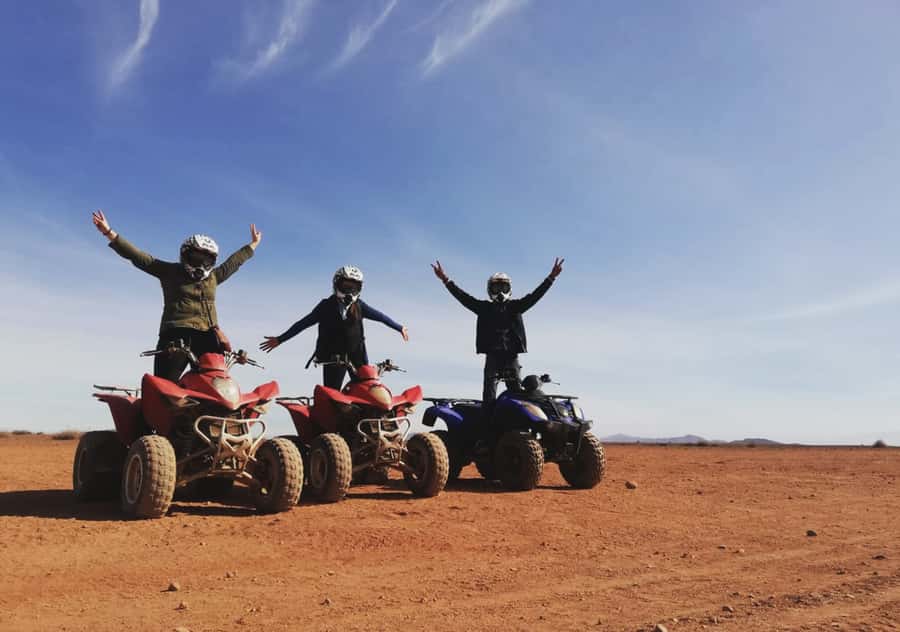 Marrakech Desert & Palm Grove Quad Bike Tour - Who should book this quad tour?