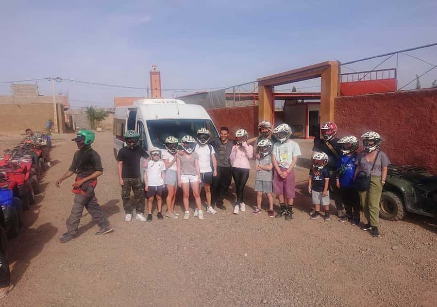 Marrakech Desert & Palm Grove Quad Bike Tour - Mint tea, bread, olives, and a welcome pause