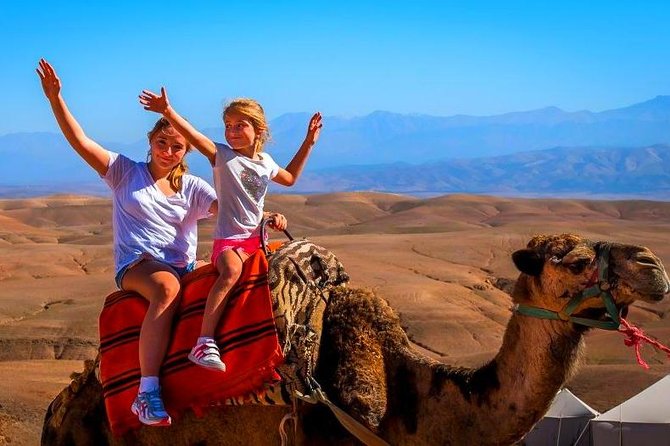 Marrakech Desert Quad and Camel ride, Lunch, and Poolside - The camel ride: charming, but not always dependable