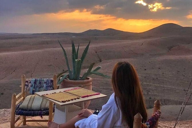 Marrakech Desert Tour & Sunset Camel Ride with Dinner Show - Argan oil and tea add a local stop