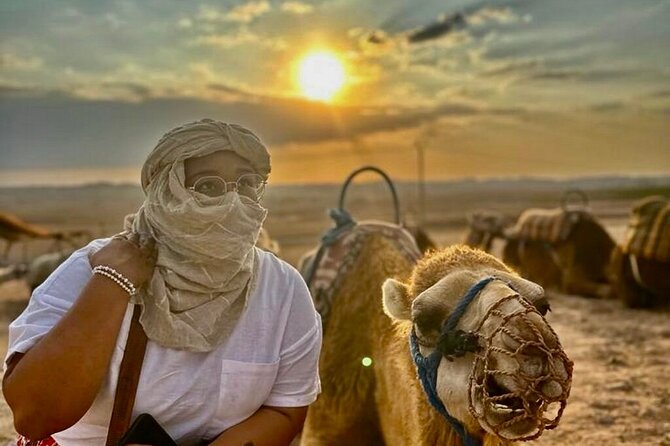 Marrakech Desert Tour & Sunset Camel Ride with Dinner Show - Music, dancing, and the fire show