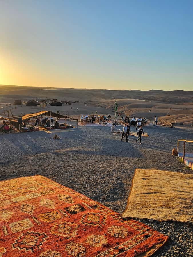 Marrakech: Dinner and Quad bike Desert Agafay Stars & show - The camel ride and a slower desert view