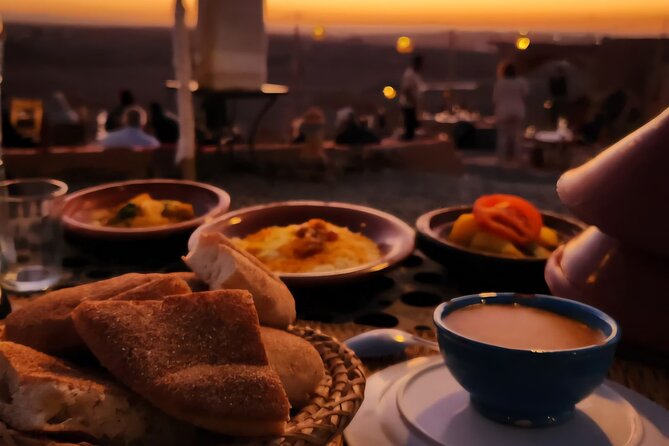 Marrakech: dinner in Agafay desert with a fire show & camel ride - Reaching camp for a Moroccan dinner