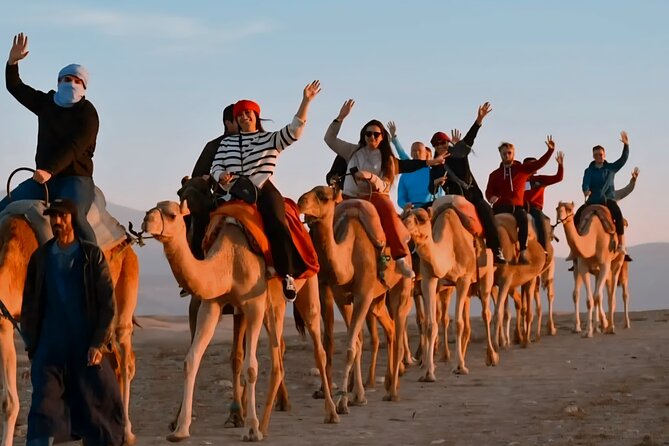 Marrakech: dinner in Agafay desert with a fire show & camel ride - The drive from Marrakech and the argan oil stop