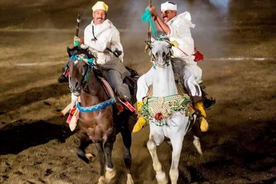 Marrakech: Dinner show and Fantasia in Chez Ali - The four-part Moroccan dinner