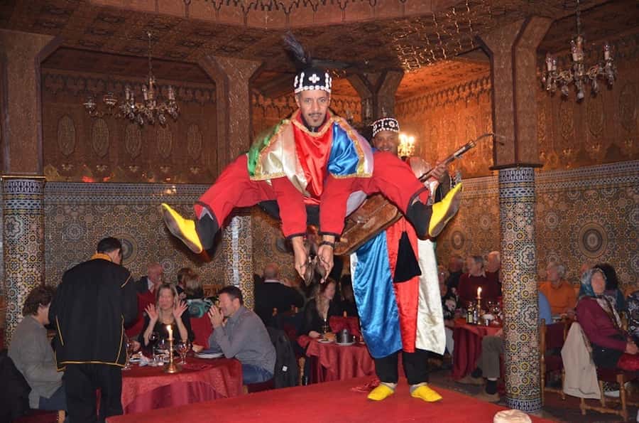 Marrakech: Dinner Show at Dar Essalam Restaurant - The three-hour evening, from music to dancing