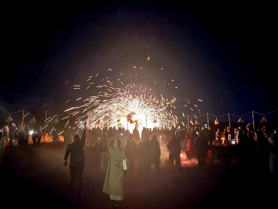 Marrakech: Evening Escape to the Agafay Desert - The short camel ride through Agafay