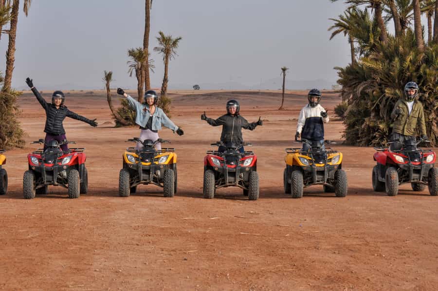 Marrakech:excursion quad in Oasis palm & jbilat desert,tea - Booking details worth knowing