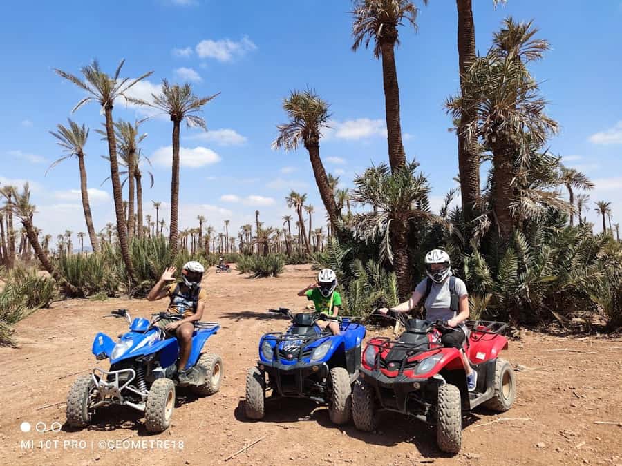 Marrakech, explore the palm grove desert by quad bike - How to make the most of the three hours