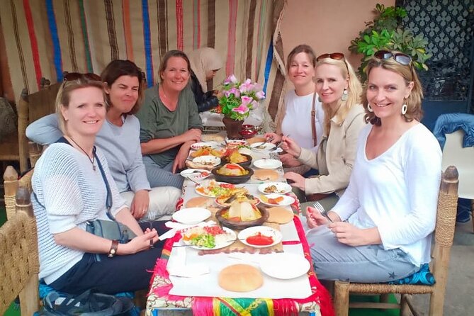 Marrakech Food Tasting Tour by Bike - The Kasbah Mosque and Saadian Tombs