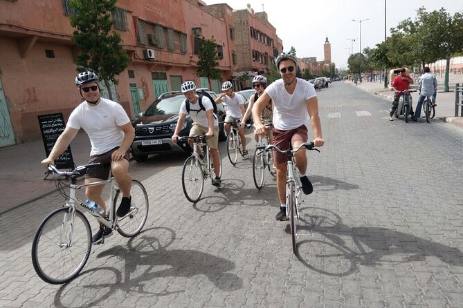 Marrakech Food Tasting Tour by Bike - Jemaa el-Fnaa by bicycle