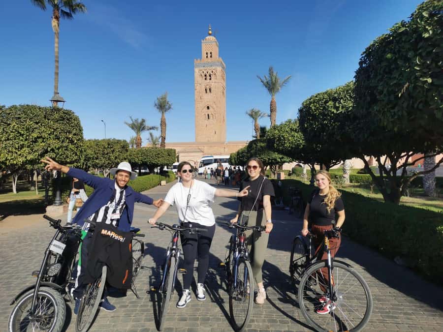 Marrakech: Guided Bike Tour with a local Guide - The railway station and Marrakech’s modern connection