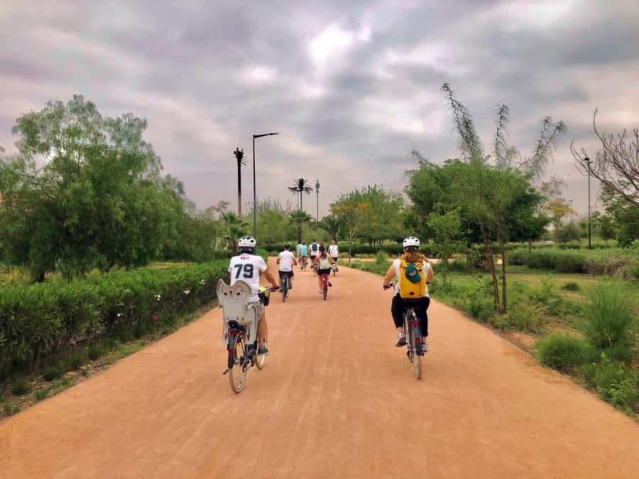Marrakech:Guided City Cycling Tour - Culture, Colors & Charm - The shift to Gueliz and modern Marrakech