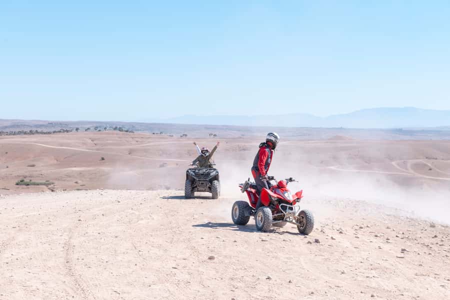 Marrakech: Guided Quad Bike and Camel Ride Tour with Tea - Key points at a glance