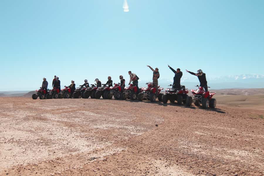 Marrakech: Half-Day Desert Quad Tour with Camel Ride - From Marrakech to the palm-filled desert