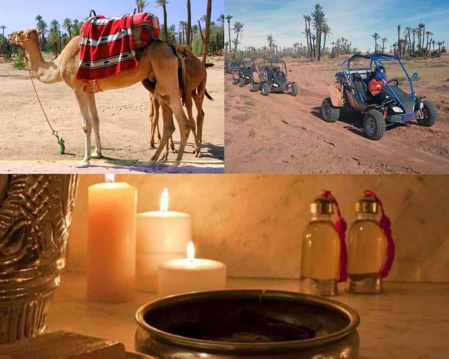 Marrakech: Half-Day Tour with Buggy Ride, Camel Ride and Spa - From Marrakech to the Berber village