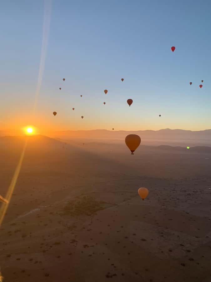 Marrakech: Hot Air Balloon Flight with Breakfast - Landing safely, with a little unpredictability