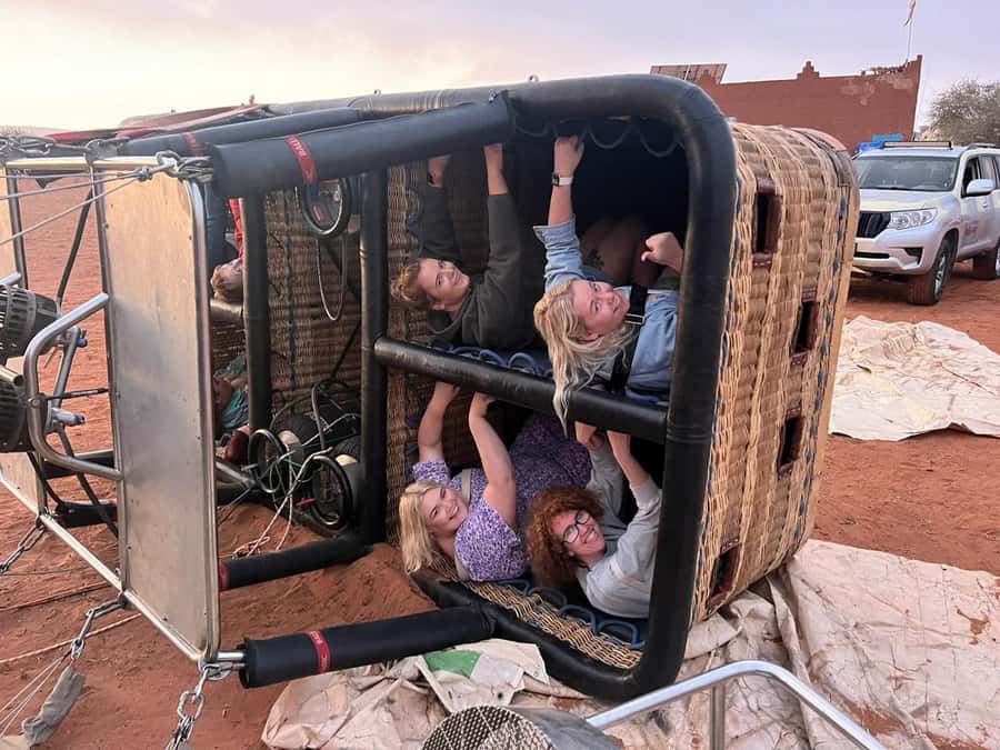 Marrakech: Hot Air Balloon Flight with Breakfast - A Berber breakfast with mint tea
