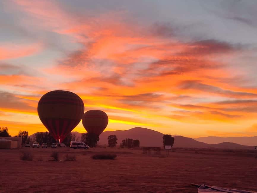 Marrakech: hot-air balloon flight with view of the Atlas Mountains and Berber breakfast - Why sunrise is the right time for this flight