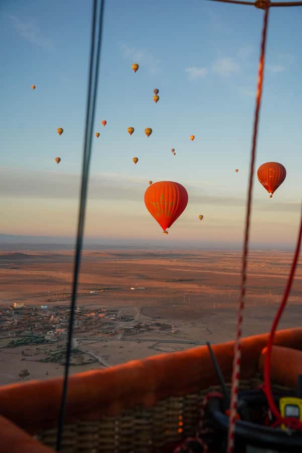 Marrakech: Hot Air Balloon Ride with Breakfast & Transfer - Floating above Marrakech for 40 to 60 minutes
