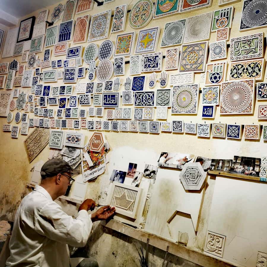 Marrakech Inviting shop around with your local guide - Ben Youssef Mosque and the lanes beyond the main souk