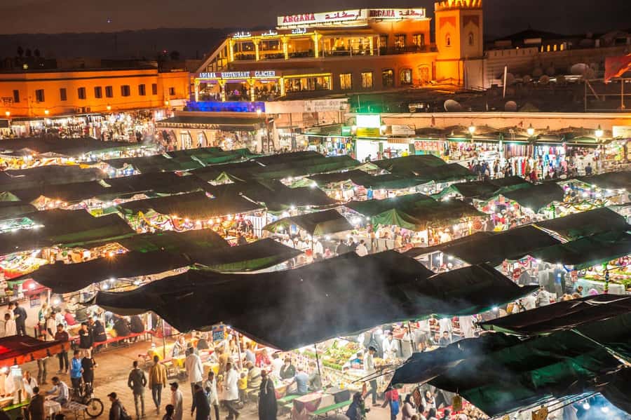Marrakech: Jemma El Fnaa Food Tour with Dinner - Dietary needs, clothing, and evening comfort