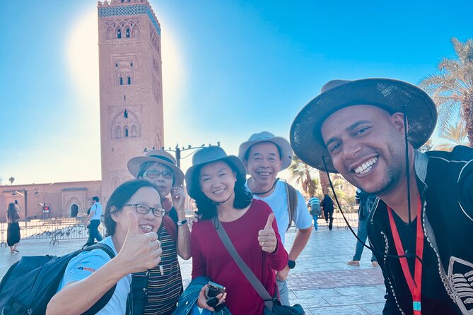 Marrakech madina, Bahia Palace & Ben Youssef madrsa - The Jewish quarter and spice market add needed context