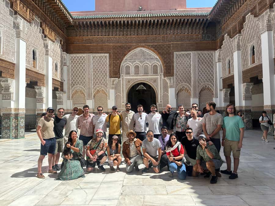 Marrakech: Madrasa Ben Youssef, Secret Garden & Medina Tour - Craft lanes and the old hammam
