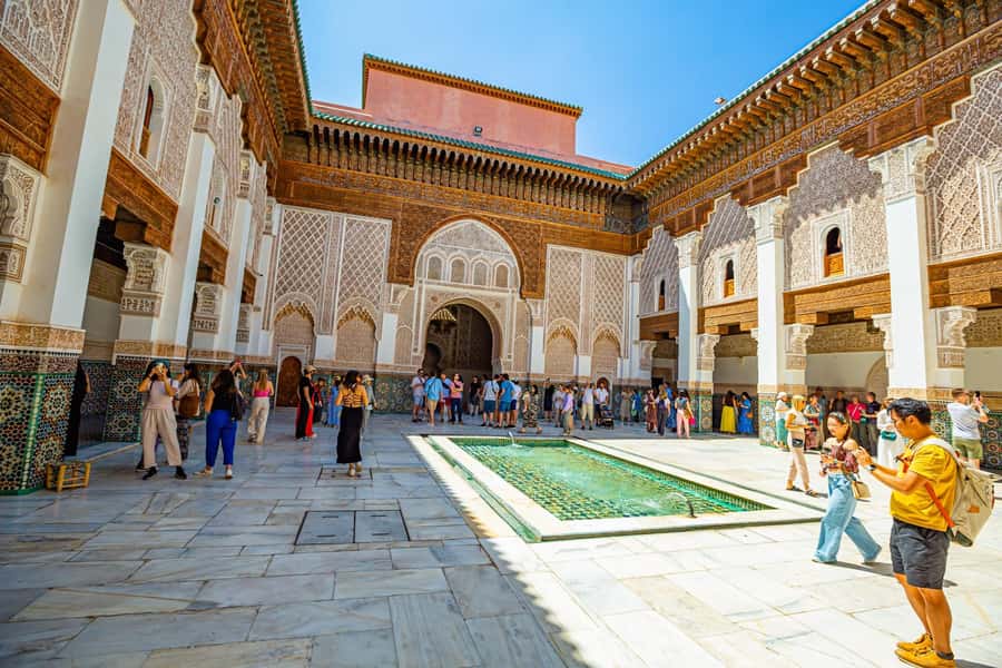 Marrakech: Madrasa Ben Youssef, Secret Garden & Medina Tour - The old water system behind the city