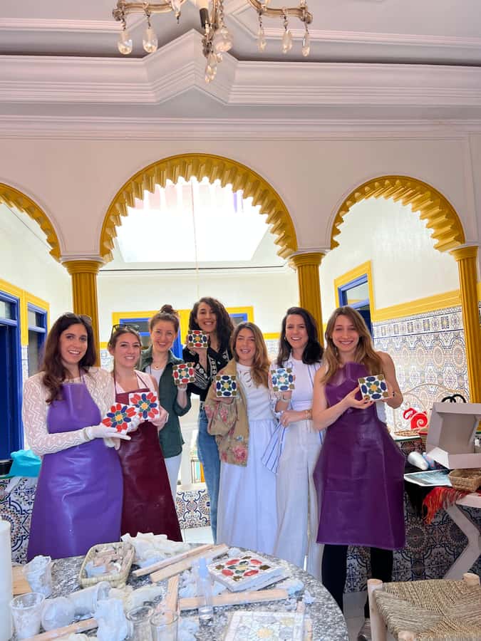 Marrakech: Make Your Own Moroccan Zellige Mosaic Masterpiece - Learning why zellige depends on pattern and precision