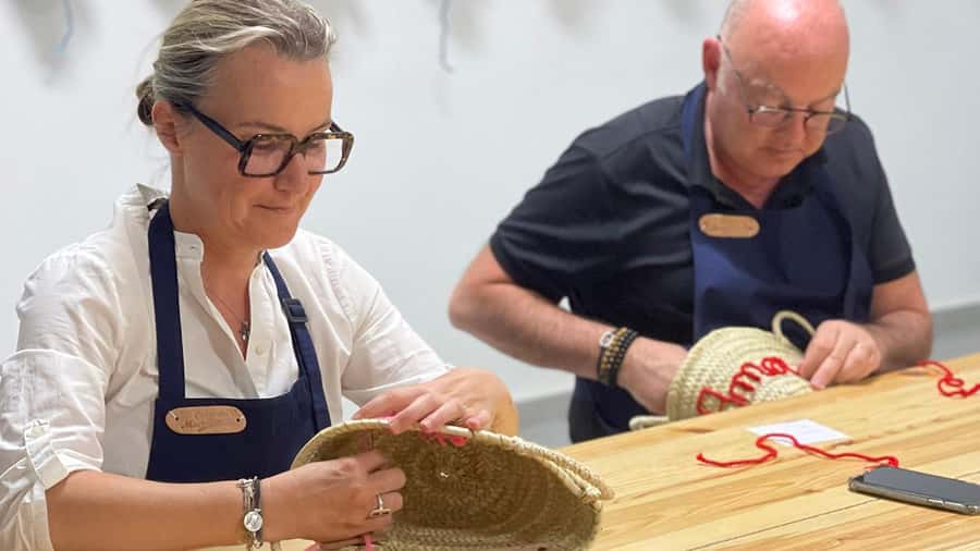 Marrakech Medina Basket Embroidery Workshop - Why the $43 price can make sense