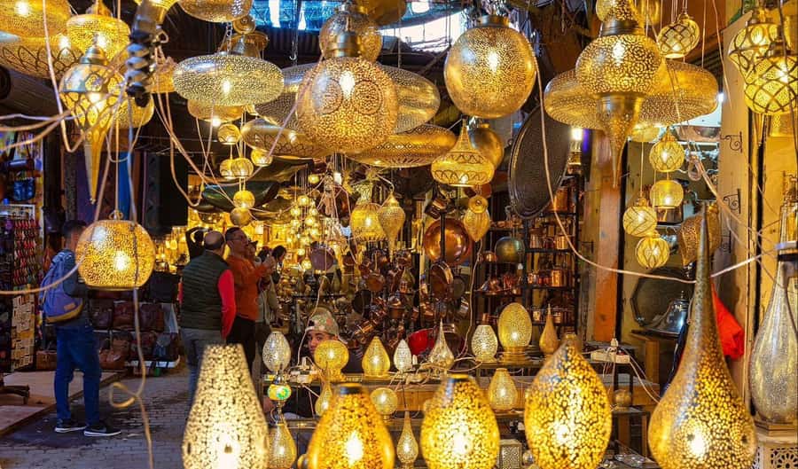 Marrakech: Medina Souks, Hidden Markets and Shopping Tour - The Blacksmith Souk and the sound of metalwork