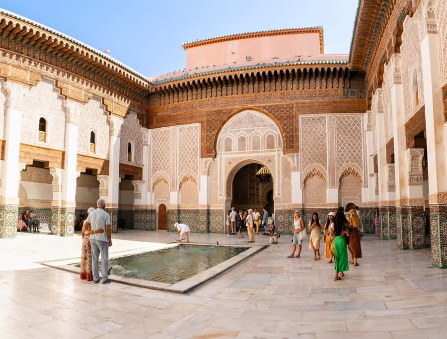 Marrakech: Monuments, Souks and Medina Guided Walking Tour - Bahia Palace and the language of Moroccan design