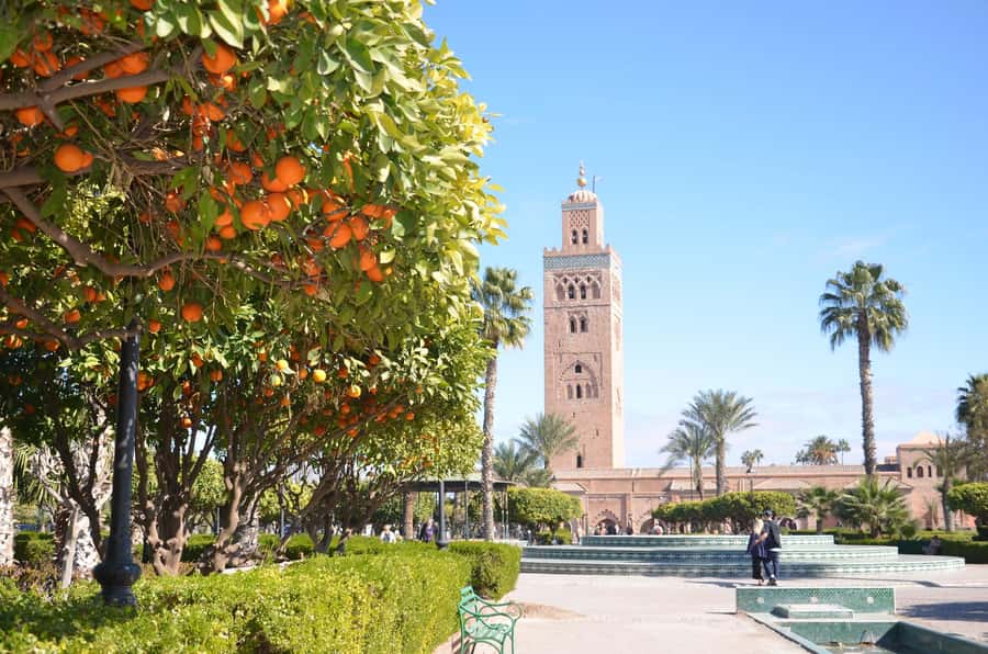 Marrakech: Monuments, Souks and Medina Guided Walking Tour - Souk Semmarine: clothing, leather, and the art of browsing