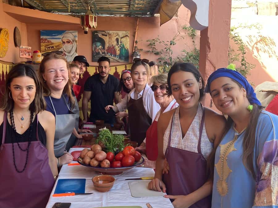 Marrakech: Moroccan Cooking Class with a Local Family - The market visit is the main point to clarify